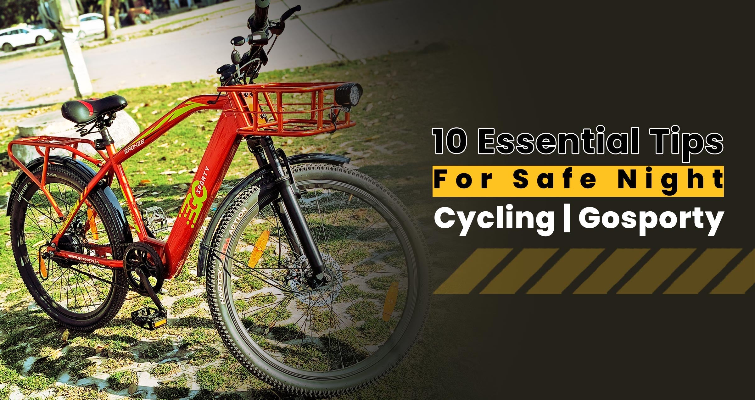 10 Essential Tips for Safe Night Cycling | Gosporty